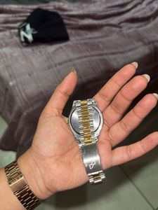Stylish Two-Tone Watch