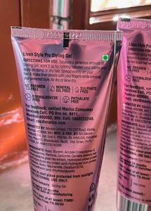 Livon Style Pro Duo, Curl Cream, Styling Gel