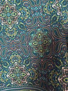 Boho Paisley Kimono Wrap Top