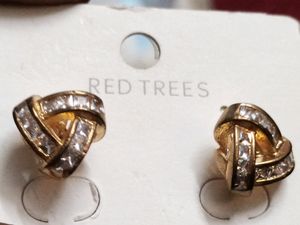Red Trees Earrings