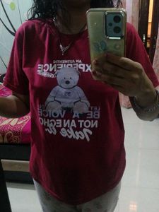 Graphic Print T-Shirt with lower