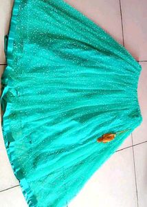 Elegant Teal Embroidered Lehenga Set