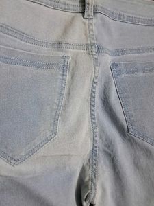 Light Blue Bell Bottom Jeans