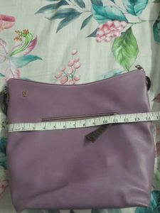 Stylish Lavender Shoulder Bag used