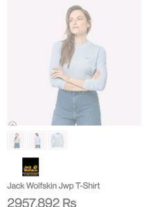 "Jackwolfskin" Feel Dry Tech. top - (Medium)