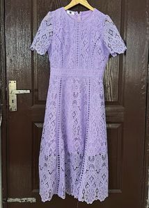 Lavender Lace Dress