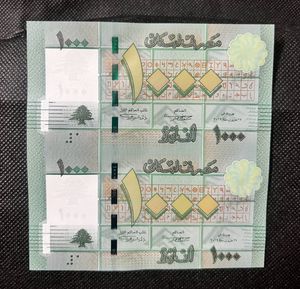 1000 Milli Livers Libas Uncut Sheet Notes Of 2pcs