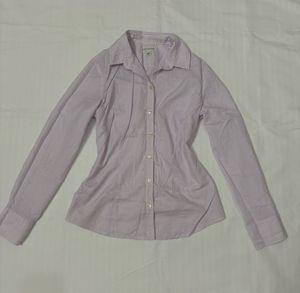 Fitted shirt in lavender💜