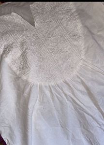 ADABrand Combo Of Chiknkari Kurtas And Plazo