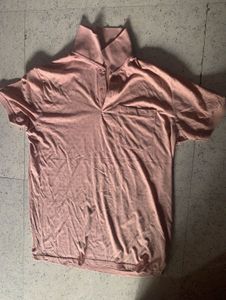 Men's Pink Polo T-Shirt