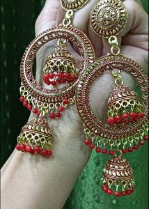 🔥long party wear Jhumka earring
