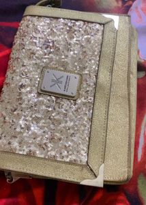 Sparkly Gold Kardashian Collection Clutch