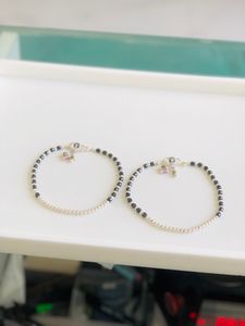 Pure Silver Payal (wt:-24.700g)