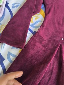 Girls' Velvet Dress