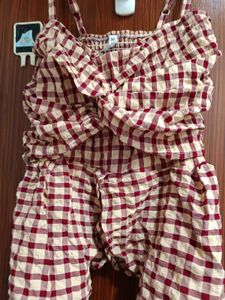 checkered y2k top