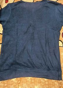 Men's Blue Henley T-Shirt