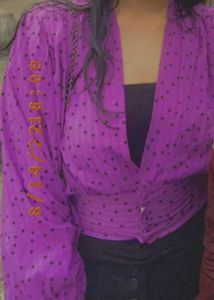 Polka Dot Blouse