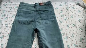 Wide Leg Denim Pants