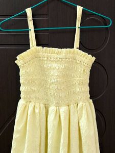 Chic Smocked Square Neck Maxi Dress