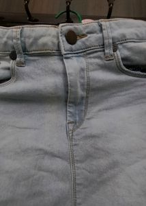 Short Denim Skirt