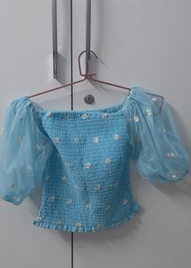 Cute Blue Top