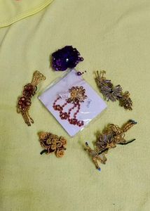 6 Combo Brooch For Women
