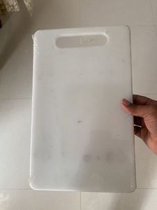 Durable White Cutting Board