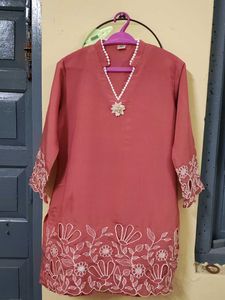 Beautiful Cut Work Cord Set