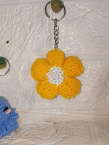 Handmade Crochet Keychain Set