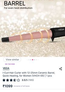 Vega Curling Wand