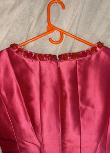 Stunning Pink Embellished Dress