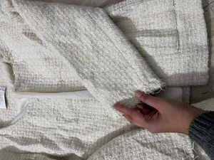 Imported Elegant Tweed Jacket blazer