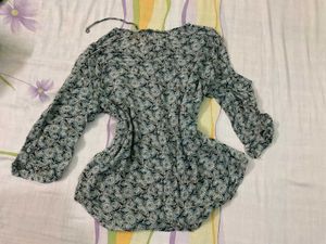 Floral Print Blouse