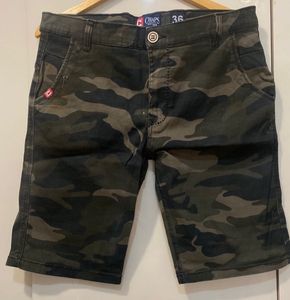 Men’s Camouflage Print Shorts