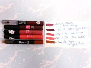 ⭐💄SALE‼️ combo: Revlon, Mars, Elle18 lipsticks