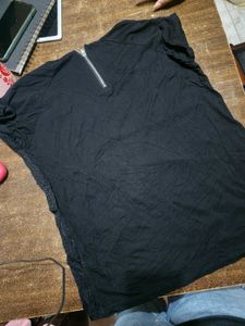 Sale!! Chic Black Textured Top