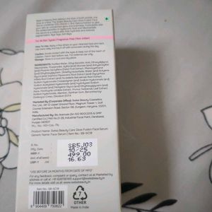 SWISS BEAUTY Glow Fusion Face Serum