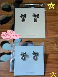 Set of 3 beautiful earrings! 🦄🌸🪽