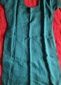 cotton mixed 3piece all over embroidery work
