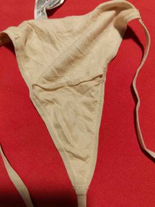 Primark Beige Thong Panty