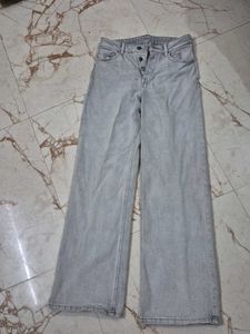 Light Wash Wide Leg Jeans