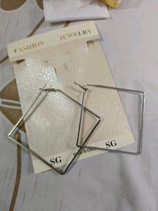 Square Hoop Earrings