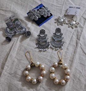 Assorted Earring Set Bohemian & Pearl Styles par