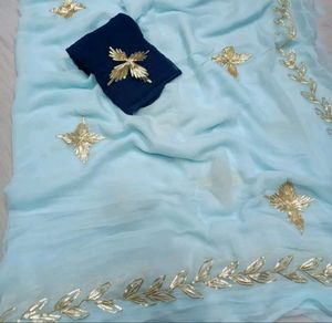chiffon saree (₹800 each)