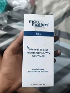 Man Matters Grow Max Hair Solution