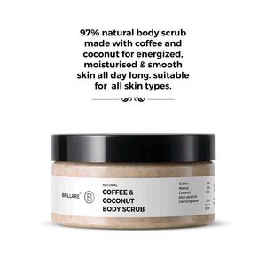 Brillare Coffee &amp; Coconut Body Scrub Energize &amp; Mo
