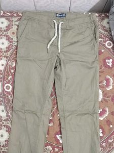Men's Khaki Jogger Pants