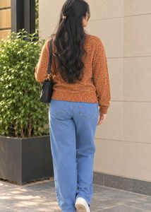 Woman cozy knit top upto Xxl