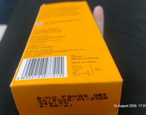 Foxtale Golden Hour Glow Sunscreen SPF 50