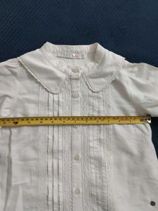 Cute White Broderie Anglaise Blouse